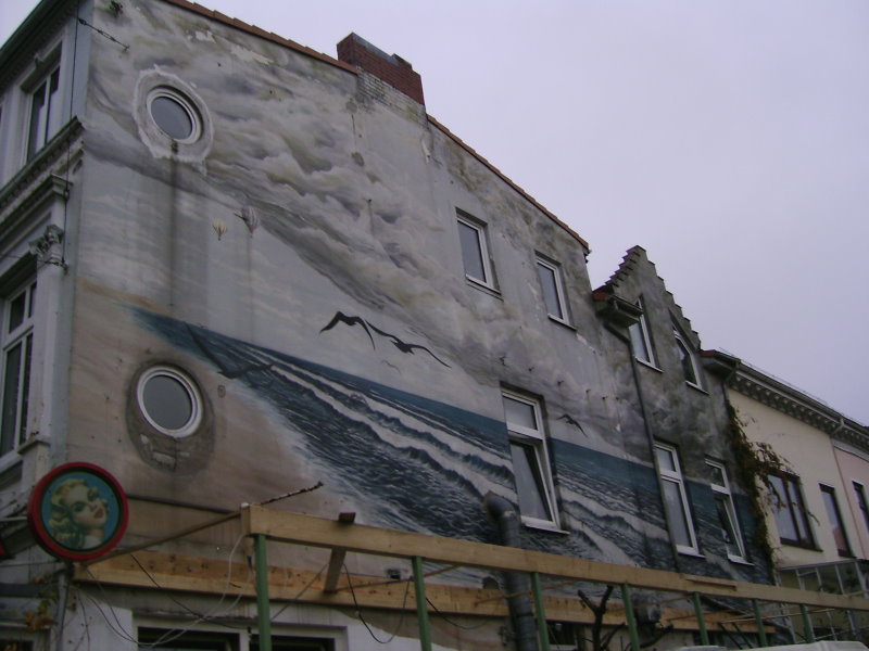 Peterswerder - Am Schwarzen Meer - Mural