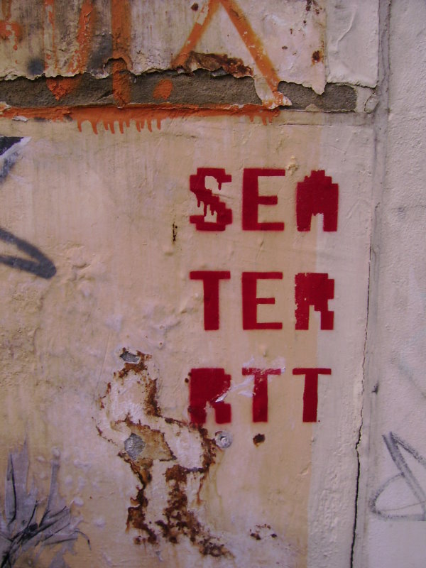 Viertel - Humboldtstr - Stencil Streetart1